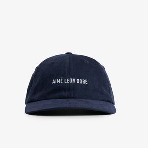 BRAND NEW AIMÉ LEON DORE BRUSHED NYLON HAT NAVY